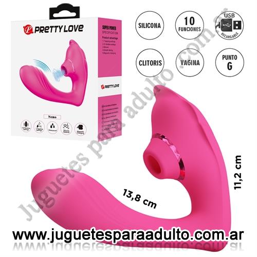 MARCAS IMPORTADAS, Pretty Love, Estimulador Clitoriano con 10 Modos de Vibración y 7 de Golpeteo Marcas Importadas, Pretty Love, Estimulador Clitoriano con 10 Modos de Vibración y 7 de Golpeteo