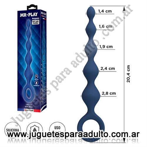 MARCAS IMPORTADAS, Pretty Love, Bolitas anales de silicona: diseño progresivo flexible para estimulación gradual Marcas Importadas, Pretty Love, Bolitas anales de silicona: diseño progresivo flexible para estimulación gradual