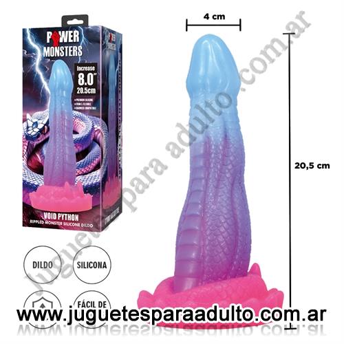 Marcas Importadas, Pretty Love, Monster Void Python - dildo realistico con sopapa