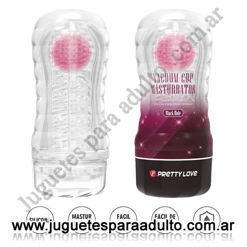 MARCAS IMPORTADAS, Pretty Love, Masturbador Black Hole masculino con interior removible Marcas Importadas, Pretty Love, Masturbador Black Hole masculino con interior removible