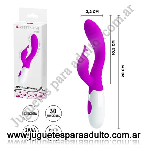MARCAS IMPORTADAS, Pretty Love, Estimulador de punto G con vibrador de clitoris Hyman Marcas Importadas, Pretty Love, Estimulador de punto G con vibrador de clitoris Hyman