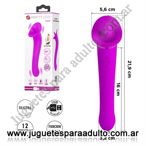 MARCAS IMPORTADAS, Pretty Love, Estimulador de clitoris simil lengua con carga USB Marcas Importadas, Pretty Love, Estimulador de clitoris simil lengua con carga USB