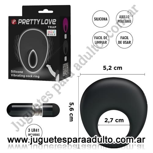 MARCAS IMPORTADAS, Pretty Love, Anillo para retrasar la eyaculacion con 3 modos de vibracion Marcas Importadas, Pretty Love, Anillo para retrasar la eyaculacion con 3 modos de vibracion