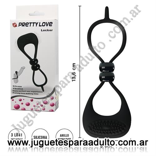 MARCAS IMPORTADAS, Pretty Love, Anillo peneano para retardar la eyaculacion con vibrador Marcas Importadas, Pretty Love, Anillo peneano para retardar la eyaculacion con vibrador