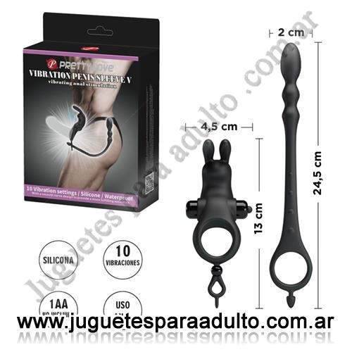 MARCAS IMPORTADAS, Pretty Love, Anillo para estimulacion clitorial y dilatacion anal, Marcas Importadas, Pretty Love, Anillo para estimulacion clitorial y dilatacion anal,