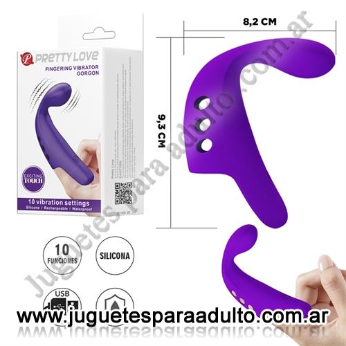 MARCAS IMPORTADAS, Pretty Love, Estimulador de punto G con varias velocidades para dedo Marcas Importadas, Pretty Love, Estimulador de punto G con varias velocidades para dedo
