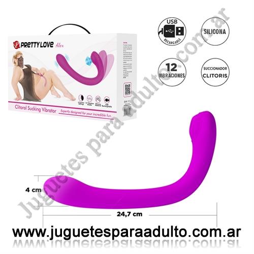 MARCAS IMPORTADAS, Pretty Love, Succionador de clitoris con vibracion y carga USB Marcas Importadas, Pretty Love, Succionador de clitoris con vibracion y carga USB