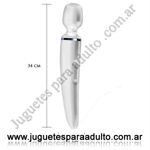 Vibradores, Vibradores Usb recargables, Satisfyer Wand-er Woman microfono estimulador de clitoris con carga usb