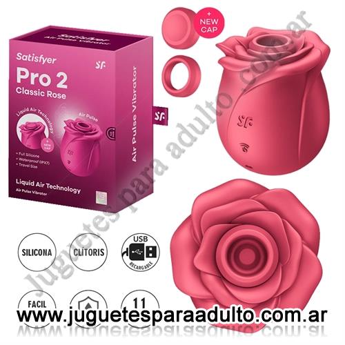 Estimuladores, Balas vibradoras, Pro 2 Modern Blossom Succionador con membrana de silicona y carga USB