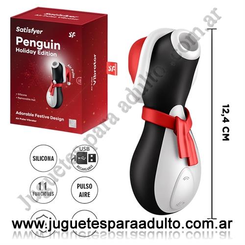 Estimuladores, Succionadores, Satisfyer Pro penguin succionador clitorial edicion navideña