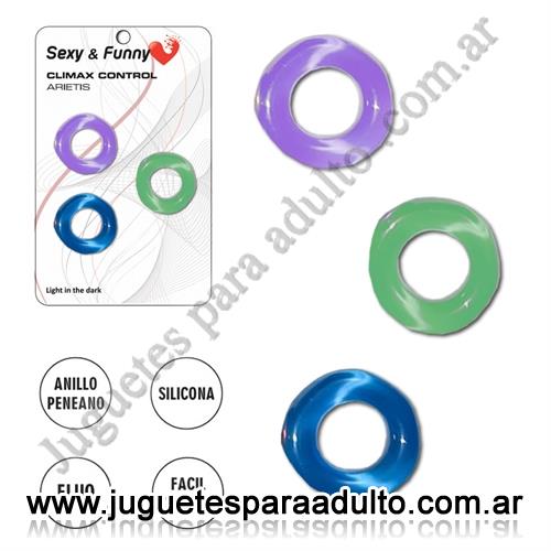 ESPECIFICOS, Anillos sin vibrador, Kit de 3 anillos para retrasar la eyaculacion Especificos, Anillos sin vibrador, Kit de 3 anillos para retrasar la eyaculacion