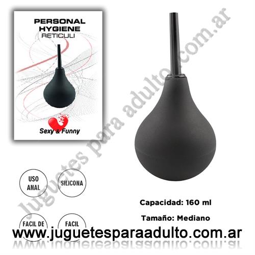 MARCAS IMPORTADAS, Sexy & Funny, Ducha anal 160 ml Medium Marcas Importadas, Sexy & Funny, Ducha anal 160 ml Medium