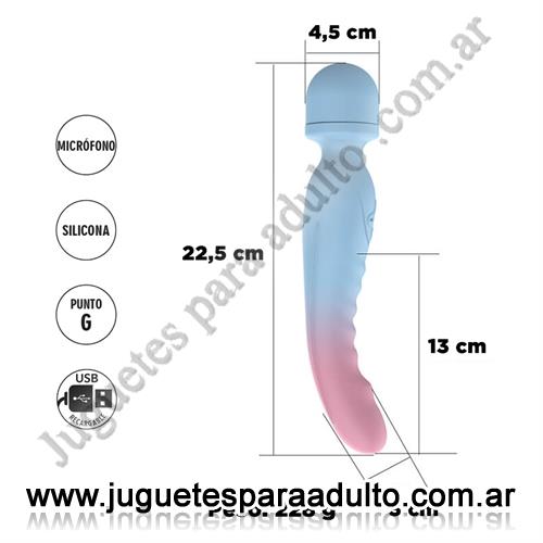 Vibradores, Vibradores Microfono, Doble vibrador microfono y estimulacion punto G
