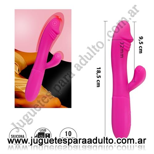 MARCAS IMPORTADAS, Sexy & Funny, Pegasus : Vibrador de punto G con estimulador y 10 funciones de vibracion y 5 velocidades Marcas Importadas, Sexy & Funny, Pegasus : Vibrador de punto G con estimulador y 10 funciones de vibracion y 5 velocidades