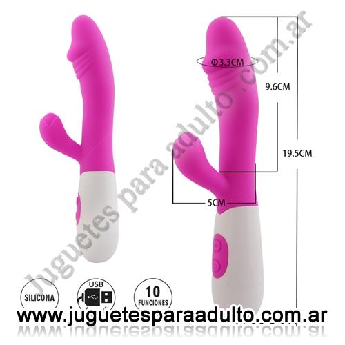 MARCAS IMPORTADAS, Sexy & Funny, Capricornus : Vibrador con estimulador de clitoris con 10 funciones de vibracion Marcas Importadas, Sexy & Funny, Capricornus : Vibrador con estimulador de clitoris con 10 funciones de vibracion