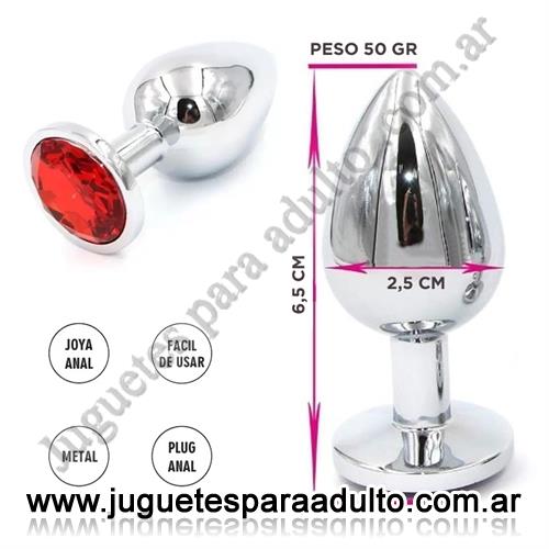 ANALES, Joyas Anales, Cygnus Roja S : Joya Anal Metalica Anales, Joyas Anales, Cygnus Roja S : Joya Anal Metalica