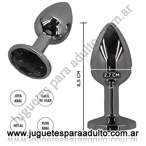 ANALES, Joyas Anales, Cygnus Negra S : Joya Anal Metalica Anales, Joyas Anales, Cygnus Negra S : Joya Anal Metalica