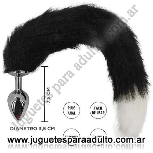 ANALES, Plugs con cola, Equuleus Zorro M : Plug Anal Metalico Anales, Plugs con cola, Equuleus Zorro M : Plug Anal Metalico