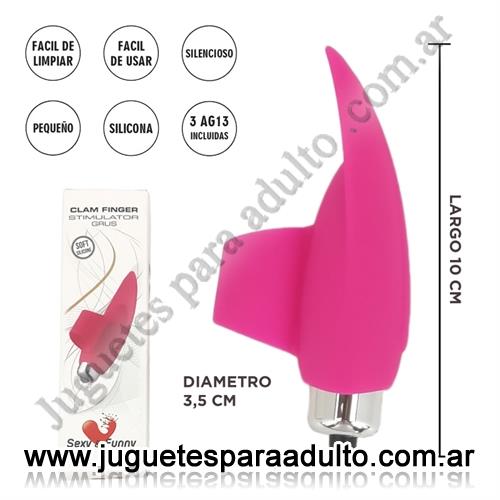 MARCAS IMPORTADAS, Sexy & Funny, Gruss : Bala para dedo Estimulador Clitoris Marcas Importadas, Sexy & Funny, Gruss : Bala para dedo Estimulador Clitoris