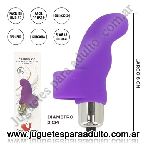 MARCAS IMPORTADAS, Sexy & Funny, Draco : Bala para dedo Estimulacion Clitoris Marcas Importadas, Sexy & Funny, Draco : Bala para dedo Estimulacion Clitoris