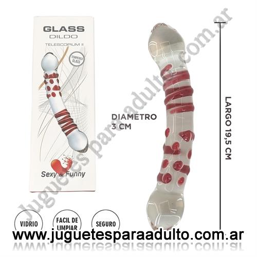 MARCAS IMPORTADAS, Sexy & Funny, Telescopium II : Dildo Vidrio Templado Marcas Importadas, Sexy & Funny, Telescopium II : Dildo Vidrio Templado