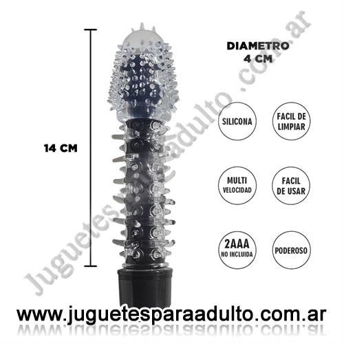 MARCAS IMPORTADAS, Sexy & Funny, Sagitta Negro : Vibrador Rigido texturado Marcas Importadas, Sexy & Funny, Sagitta Negro : Vibrador Rigido texturado