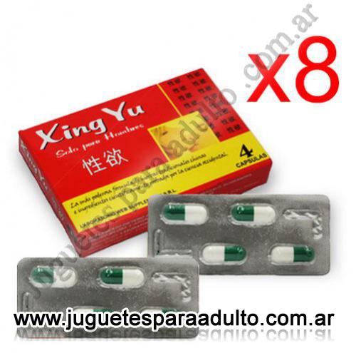 Accesorios, Vigorizantes naturales, Xing Yu X8 Vigorizante Masculino En Capsulas